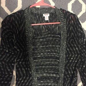 Cardigan and sweater